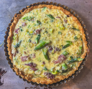 The BEST Sourdough Discard Quiche Crust